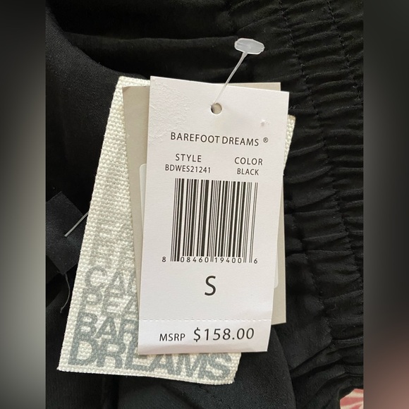 Barefoot Dreams • Washed Satin Tee & Cropped Pant Set Size Small - Picture 2 of 4